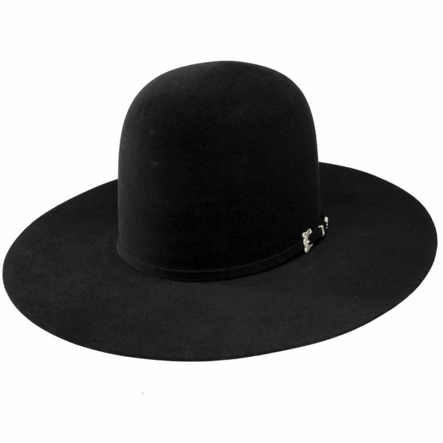 Hats * | Resistol 20X Black Gold 4 /4In. Brim Open Crown Felt Cowboy Hat