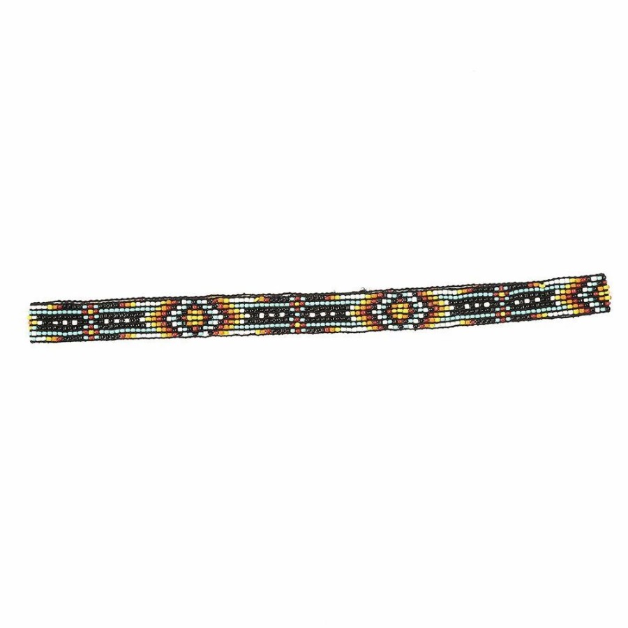 Hats * | Austin Accent, Inc. Austin Accent Inc. 5/8In. Beaded Stretch Aztec Hat Band