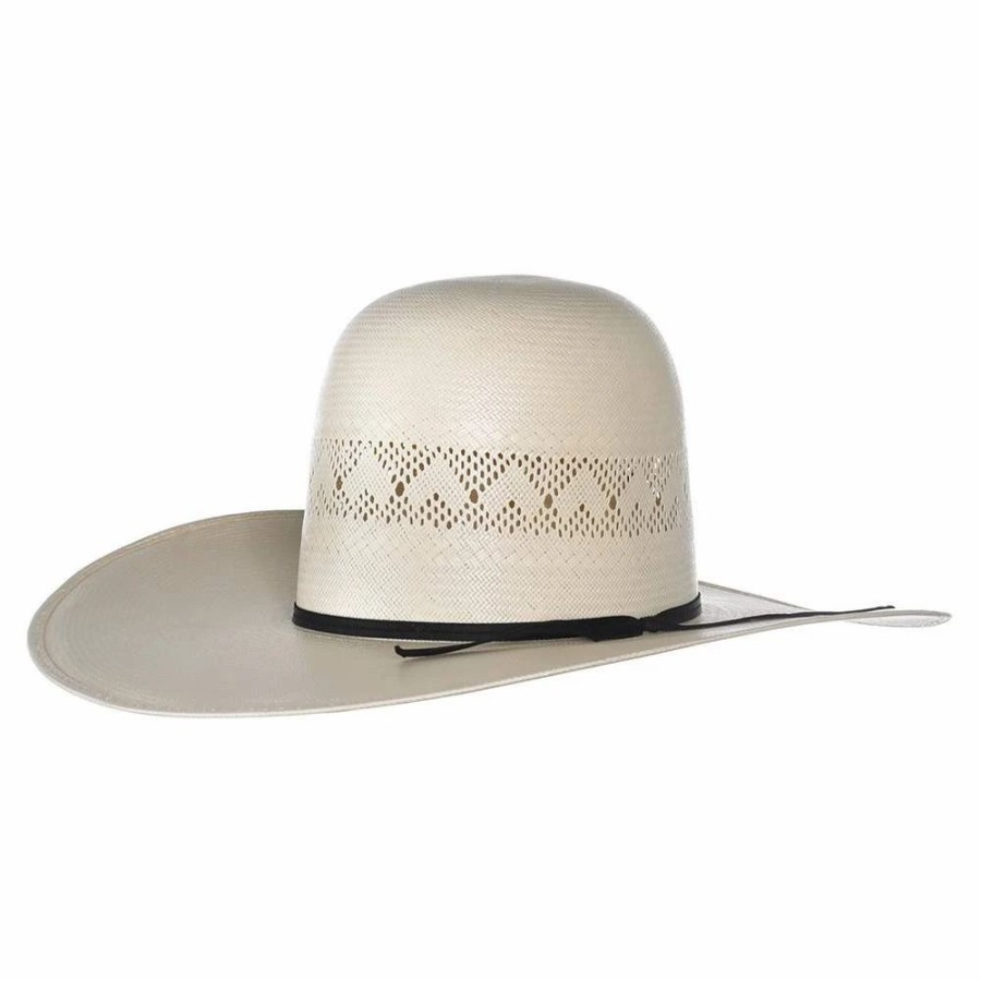 Hats * | Rodeo King Ivory High Point Shantung 4 1/2In. Brim Open Crown Straw Hat