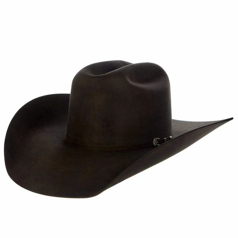 Hats * | Jw Brooks Custom Hats 50X Pecan Smoke 4 1/2In. Brim Felt Cowboy Hat