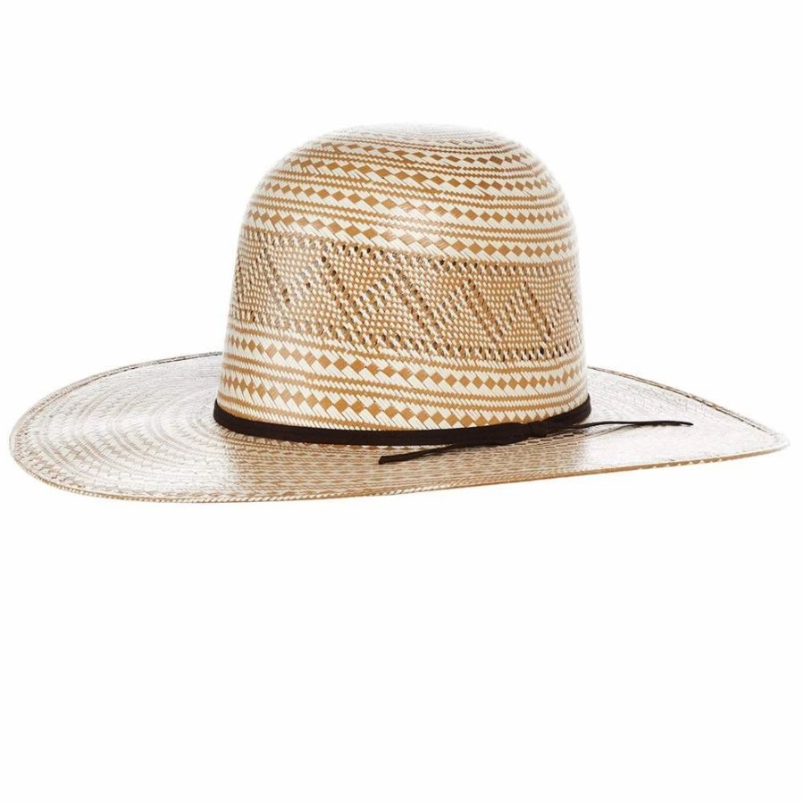 Hats * | Rodeo King Yuma 4 1/4In. Brim Open Crown Straw Cowboy Hat