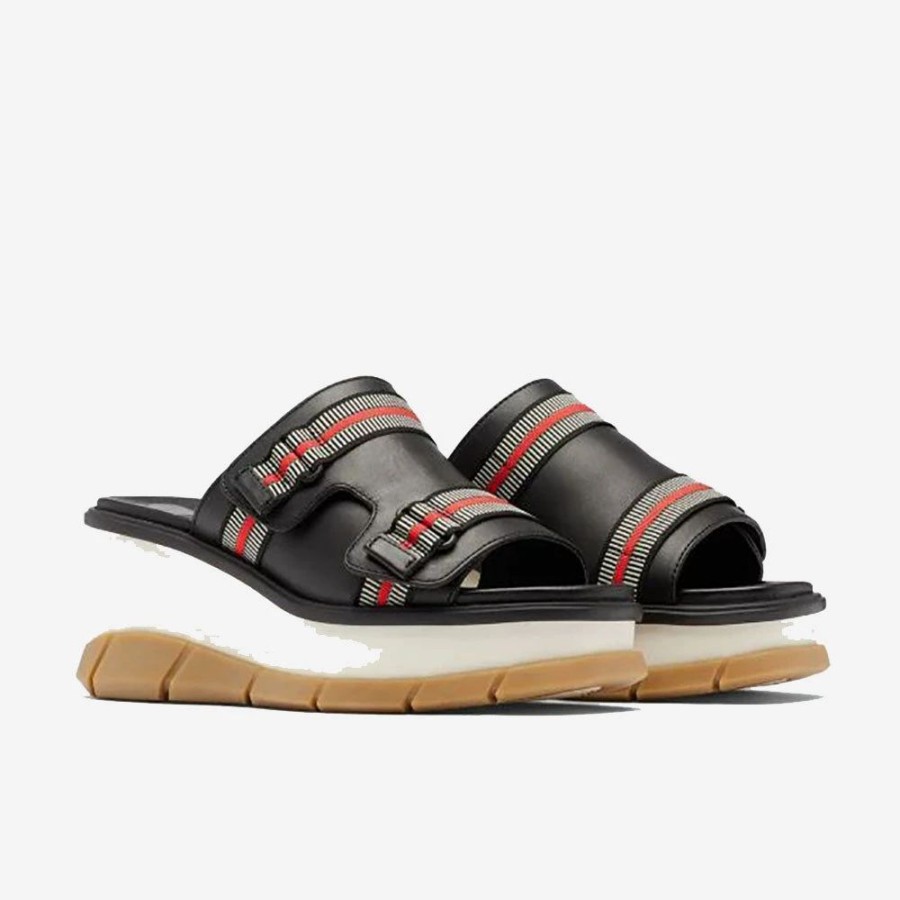 Footwear * | Sorel Joanie Iii Slide Black Gum 17